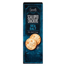 Scalloped Cracker Sea Salt