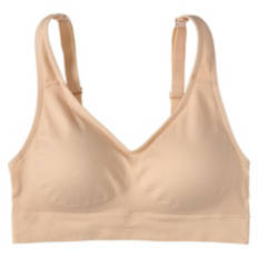 Ladies Seamless Bra - Beige, S