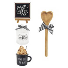 Coffee Bar Tray Objects - Don't Spill the Beans