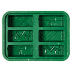 Holiday Baking Pan - Green Loaf Pan with Speckles