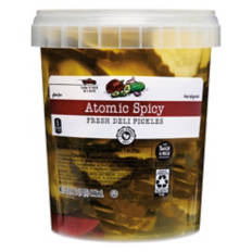 Atomic Spicy Pickles, 32 fl oz