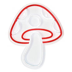 13" LED Neon Wall Sign - Mushroom