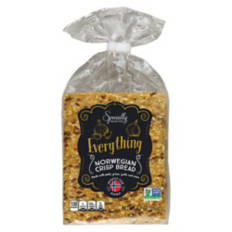 Everything  Seasoning Norwegian Crispbread, 6.7 oz