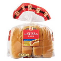 Pre  Sliced Hot Dog Buns, 8 count