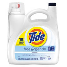 Free & Gentle Liquid Laundry Detergent, 151 fl oz