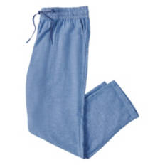 Ladies Viscose Linen Trousers - Blue, XL