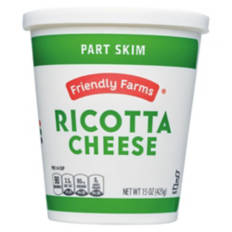 Part Skim Ricotta Cheese, 15 oz