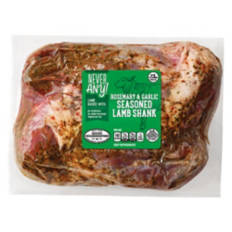 Rosemary & Garlic Seasoned Lamb Shank, per lb