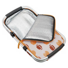 Foldable Basket Cooler, Football
