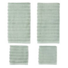 Hand Towel & Washcloth Set, Green