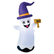 4 Foot Halloween Inflatable - Ghost