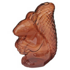 Novelty Glass Bud Vase, Squirrel