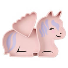 Unicorn Shaped Silicone Snack Plate