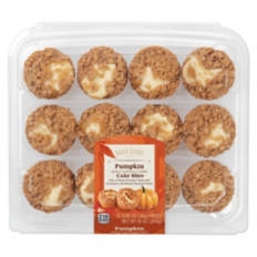 Pumpkin Cream Chess Cake Bites, 12 count