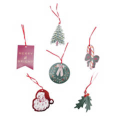 30 Pack Classic Christmas Tags