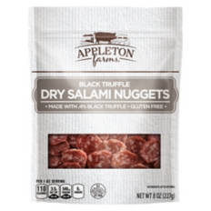 Gluten Free Dry Salami Nuggets Black Truffle , 8 oz