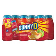 Fruit Punch Flavored Juice - 18 pack, 6.75 fl oz bottle
