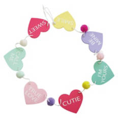 Valentine's Day Garland - Conversation Hearts