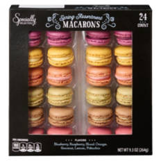 Spring Assorted Flavor Macarons, 24 count
