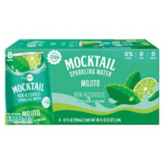 Zero Sugar Mojito Mocktail Sparkling Water - 8 pack, 12 fl oz can