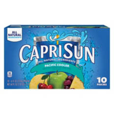 Pacific Cooler Mixed Flavored Juice Pouches, 6 fl oz, 10 count