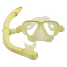 Snorkel & Diving Set - Yellow, S
