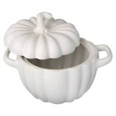 Large Pumpkin Bowl, White