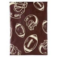 60" x  84" Vinyl Tablecloth, Brown