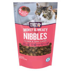 Cat Treat Moist & Meaty Nibbles, 3 oz