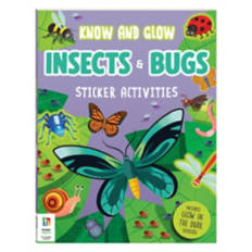 Kids Activity Book  with Stickers - Insects & Bugs
