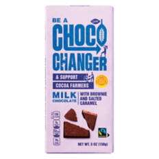 Milk Chocolate Brownie & Salted Caramel Choco Changer Chocolate Bar, 5 oz