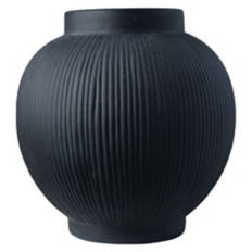 Ceramic Vase - Charcoal