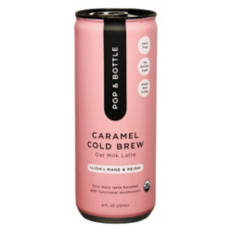 Caramel Oat  Milk Latte, 8 fl oz