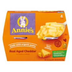 Real Aged Cheddar Macaroni & Cheese Cups, 4 count