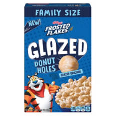 Family Size Krave Glazed Donut Holes Cereal, 17 oz
