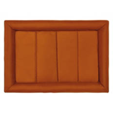 19" x 29" Bolster Dog Crate Mat - Brown, M