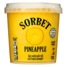 Dairy Free Pineapple Sorbet, 16 fl oz