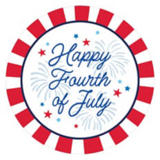 Patriotic Dinner Plates, 20 count