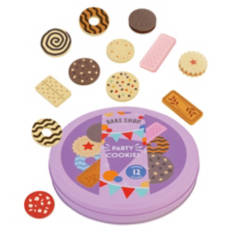 Kids Wooden Assorted Sweets Play Set - Cookies