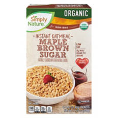 Organic Maple Brown Sugar Instant Oatmeal, 8 count