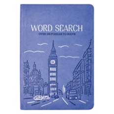 Premium Puzzle Book - Word Search, Purple