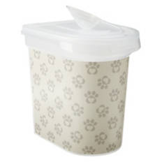 Large Pet Food Storage Container - Heart to Tail Logo