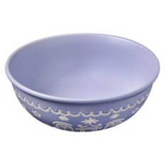 Holiday Crofton Bowl - Gingerbread, Purple