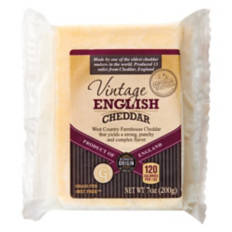 Vintage English Cheddar Cheese, 7 oz
