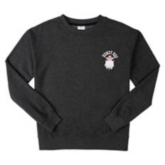 Ladies Halloween Ghost Pullover - Grey, M