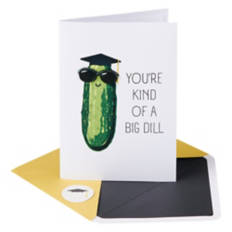 Graduation Greeting Card - Big Dill