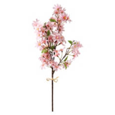 Spring Faux Floral Stem - Pink Parsley