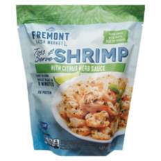 Toss & Serve Shrimp with Citrus Herb Sauce, 12 oz