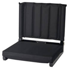 Foldable Premium Stadium Seat, Black