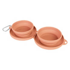 Collapsible Pet Travel Bowl - Orange